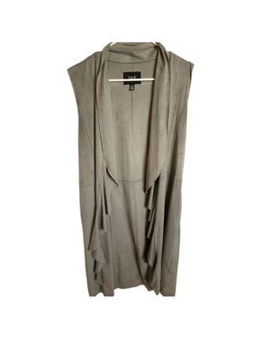 Beautiful duster vest- buttery soft long sleeves vest size m